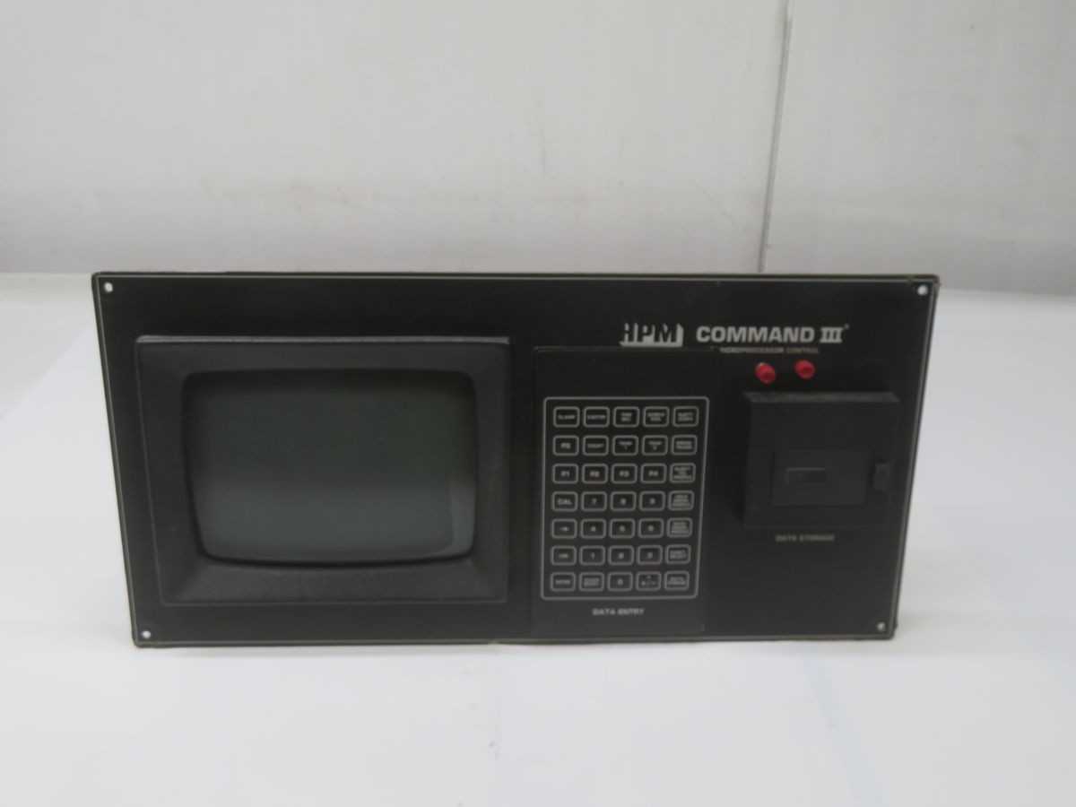 TSD NDC-90/1R4-10000-0 9" AMBER MONITOR T269139 - OPERATOR INTERFACE PANELS