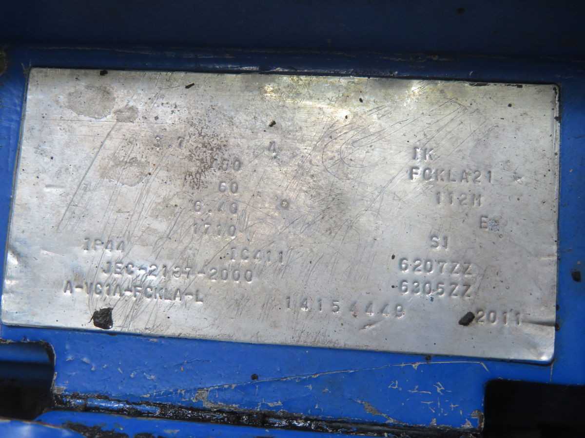 TOYO-OKI HVP-VCC1-F26-26A242-B DOUBLE VANE PUMP W MOTOR T263361 - HYDRAULIC VANE PUMP