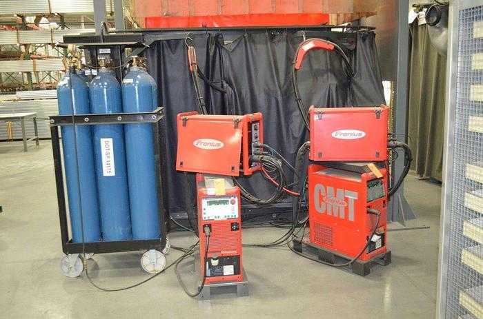 2011 Fronius Welding Cell, 150kg Capacity, 400A, Servo-Driven, Steel-Aluminum Applications - ARTICULATED ROBOTS