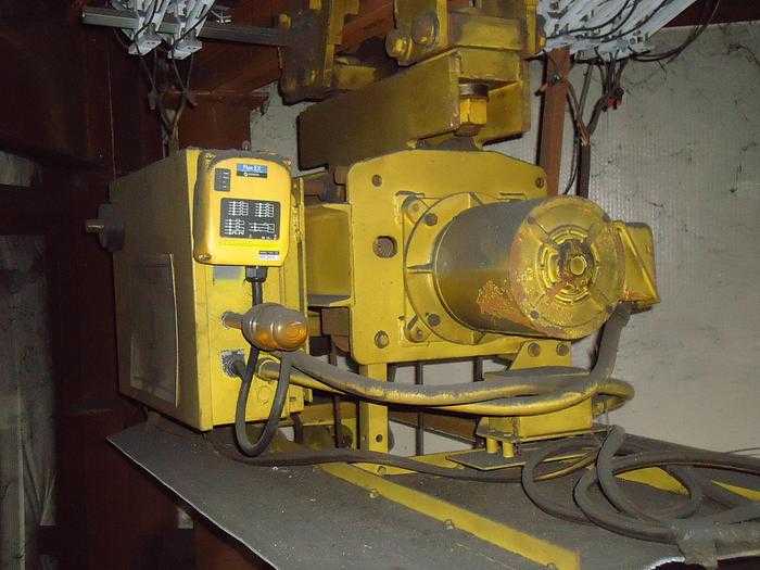 NORTH AMERICAN INDUSTRIES CRANE HOIST 3-TON HOT METAL REMOTE CONTROL - ELECTRIC HOISTS