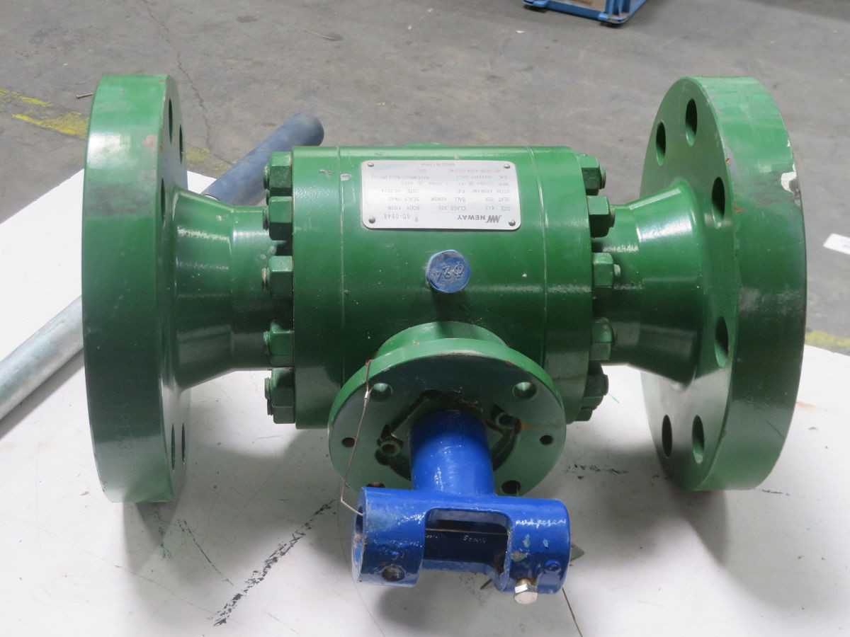 NEWAY 6D-0848 INDUSTRIAL FLANGED BALL VALVE T265182 - BALL VALVE