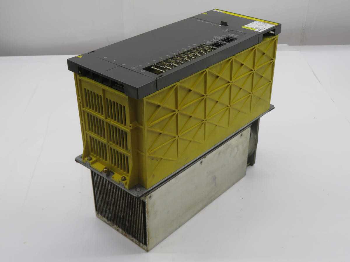 FANUC, A06B-6102-H222#H520, 25.2KW INPUT PWR, 230V MAX OUTPUT VOLT, 95A RATED OUTPUT CURR - SERVO MOTORS