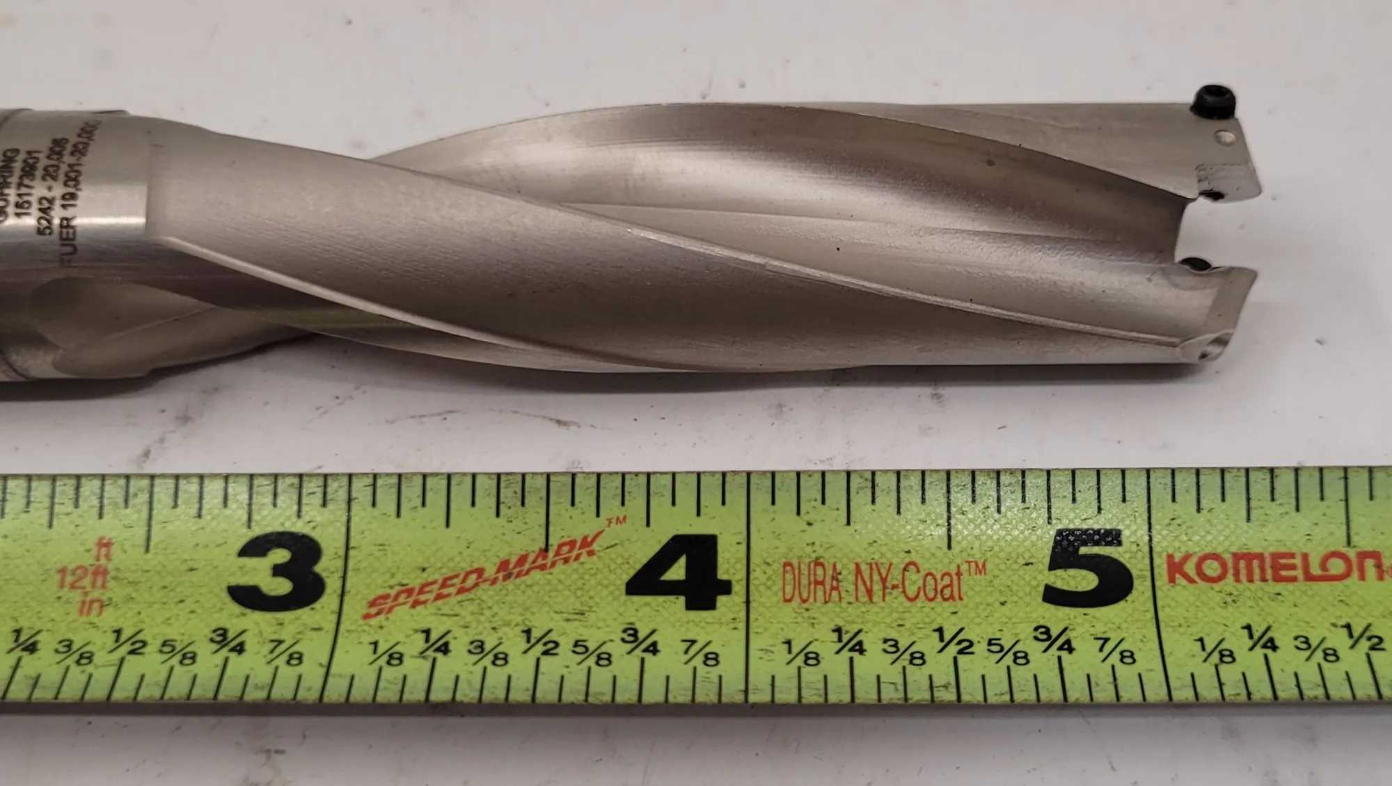 GUHRING INDEXABLE INSERT DRILL - 5242 - 20,005 (19.01 – 20.00MM DIAMETER RANGE) - MACHINING TOOLING & PARTS