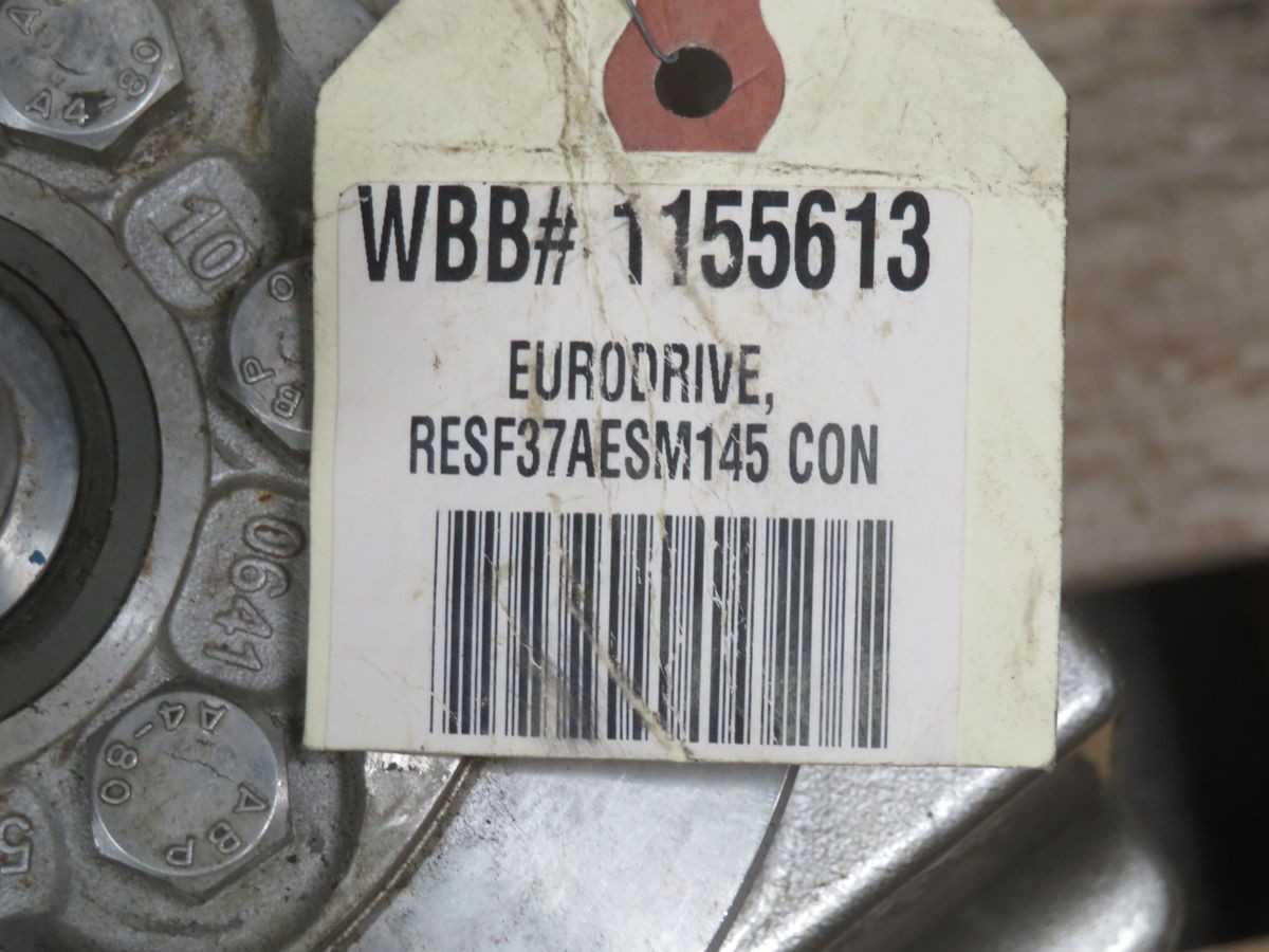SEW EURODRIVE RESF37AESM145 CON DRIVE T262659 - GEAR REDUCERS
