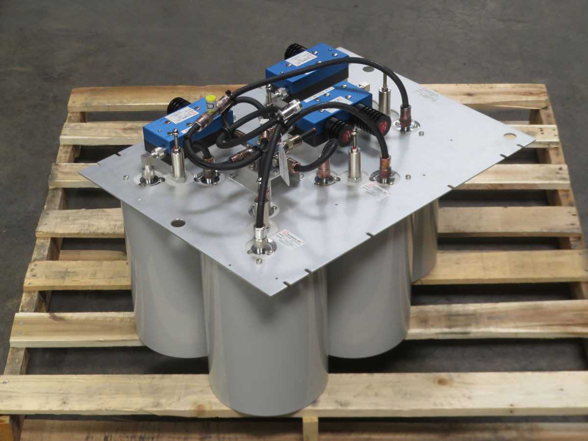 TELEWAVE TWPC-4508-1 T-4560 M108-450-ETP BANDPASS CAVITY COMBINER AND ISOLATOR T261791 - INDUSTRIAL PARTS