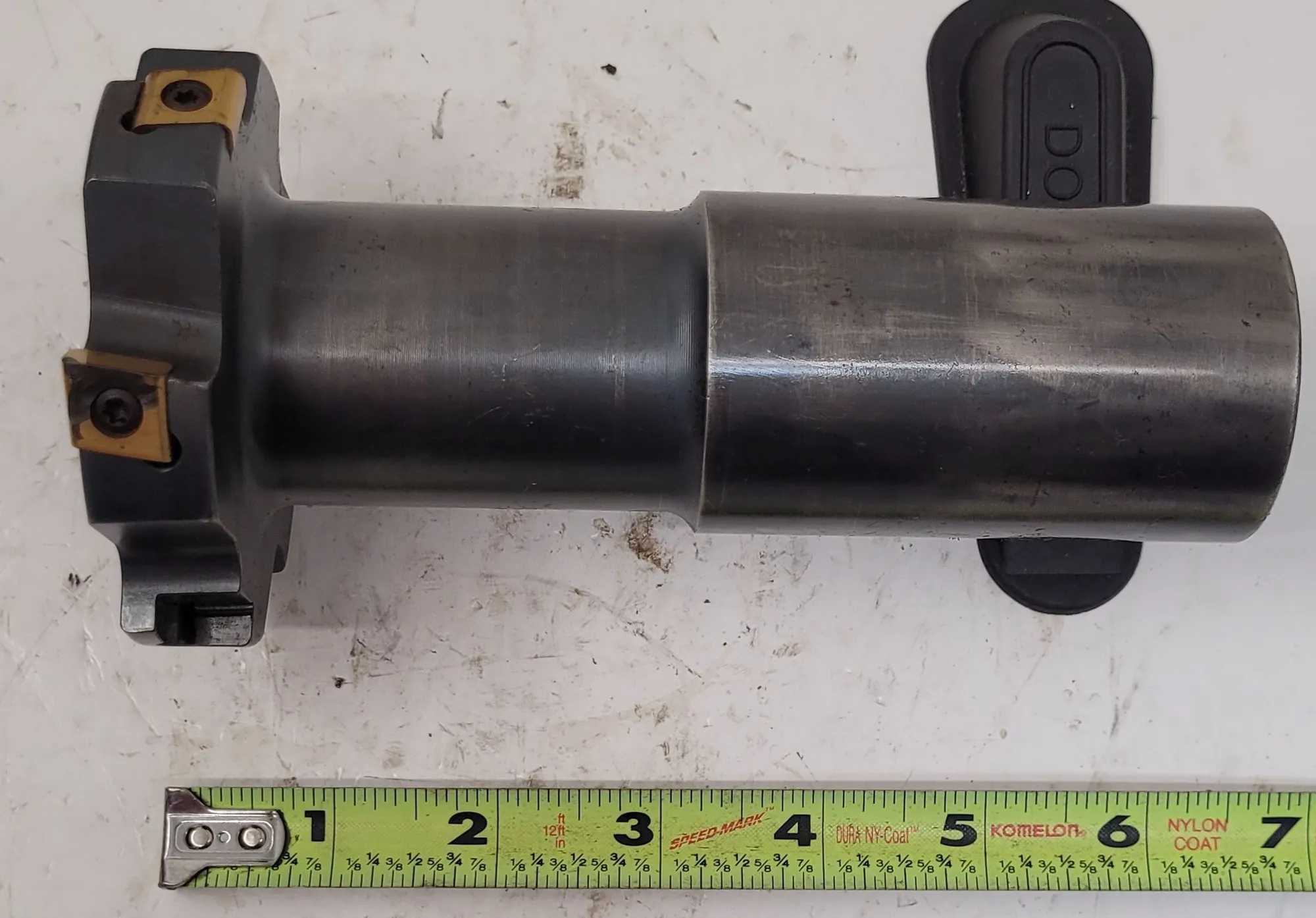 INGERSOLL T-SLOT MILLING CUTTER, 3.5" DIA, 2" SHANK, 6 FLUTES/INSERTS - MACHINE TOOLING