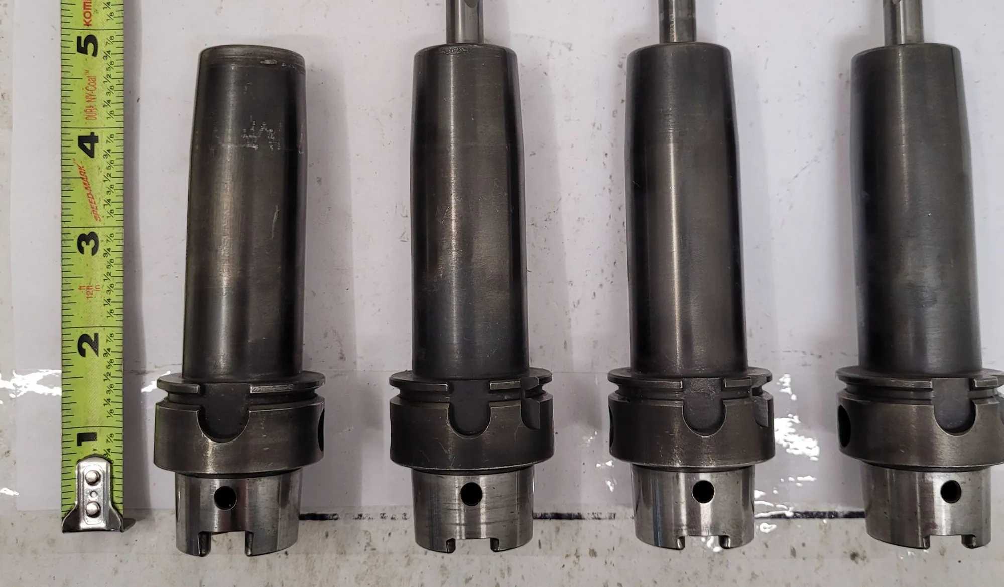 Parlec H40-38SF394 HSK40A 3/8" Shrink Fit Tool Holder (Lot of 4) - MACHINING ACCESSORIES & TOOLING