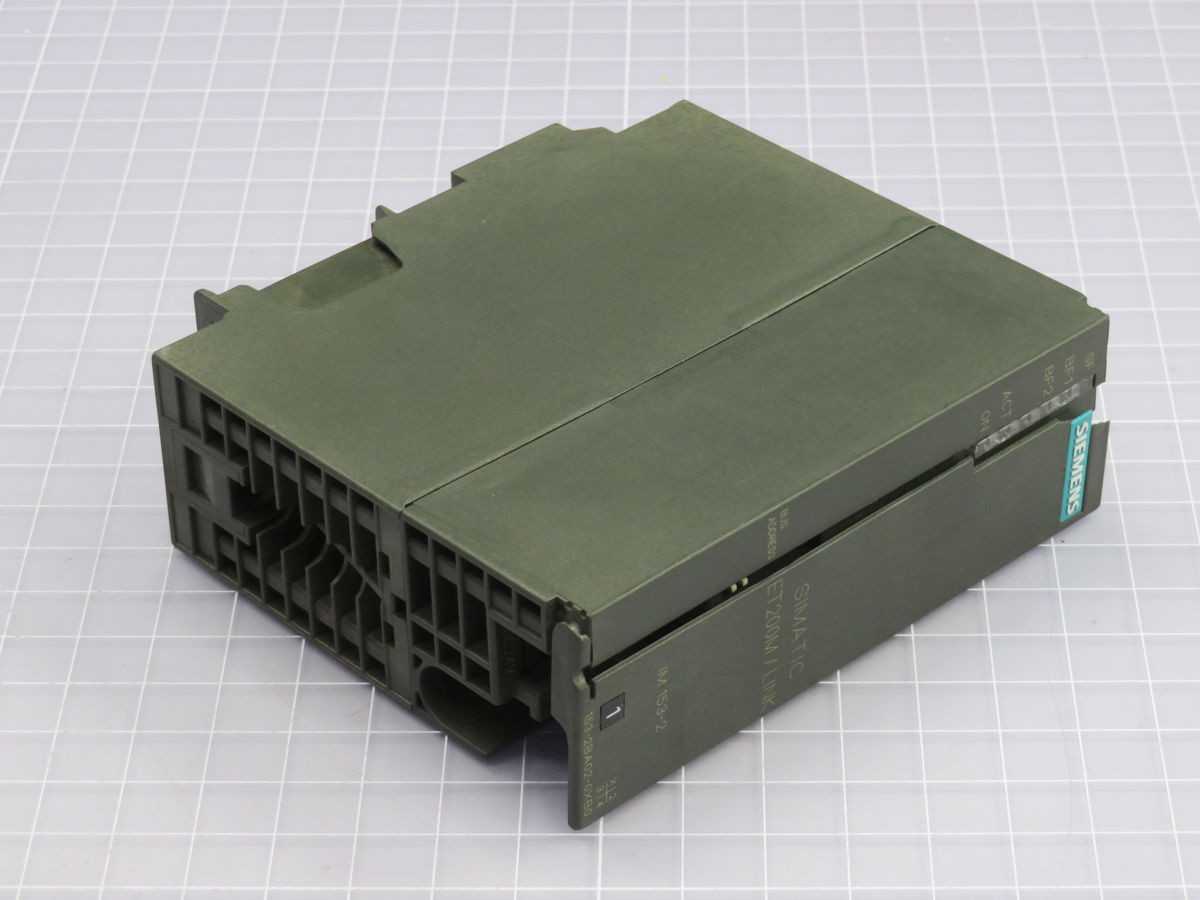 SIEMENS 6ES7 153-2BA02-0XB0, PLC CPU MODULES, PROFIBUS DP V1 INT, 12 MBPS RATE, 12 I/O CAP - PLC MODULES