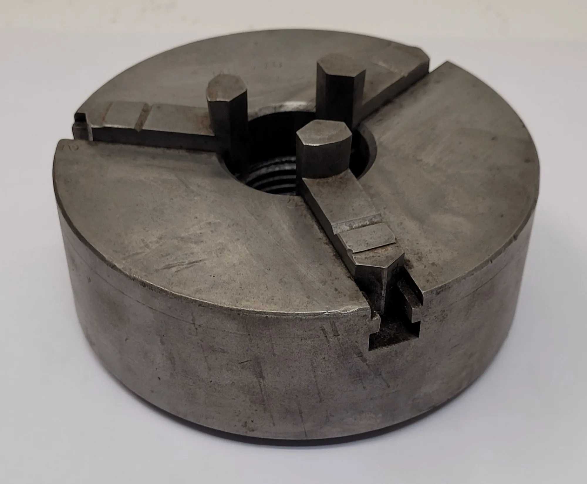 SUNNEN MB-770 5" 3-JAW LATHE CHUCK - MACHINE TOOLING