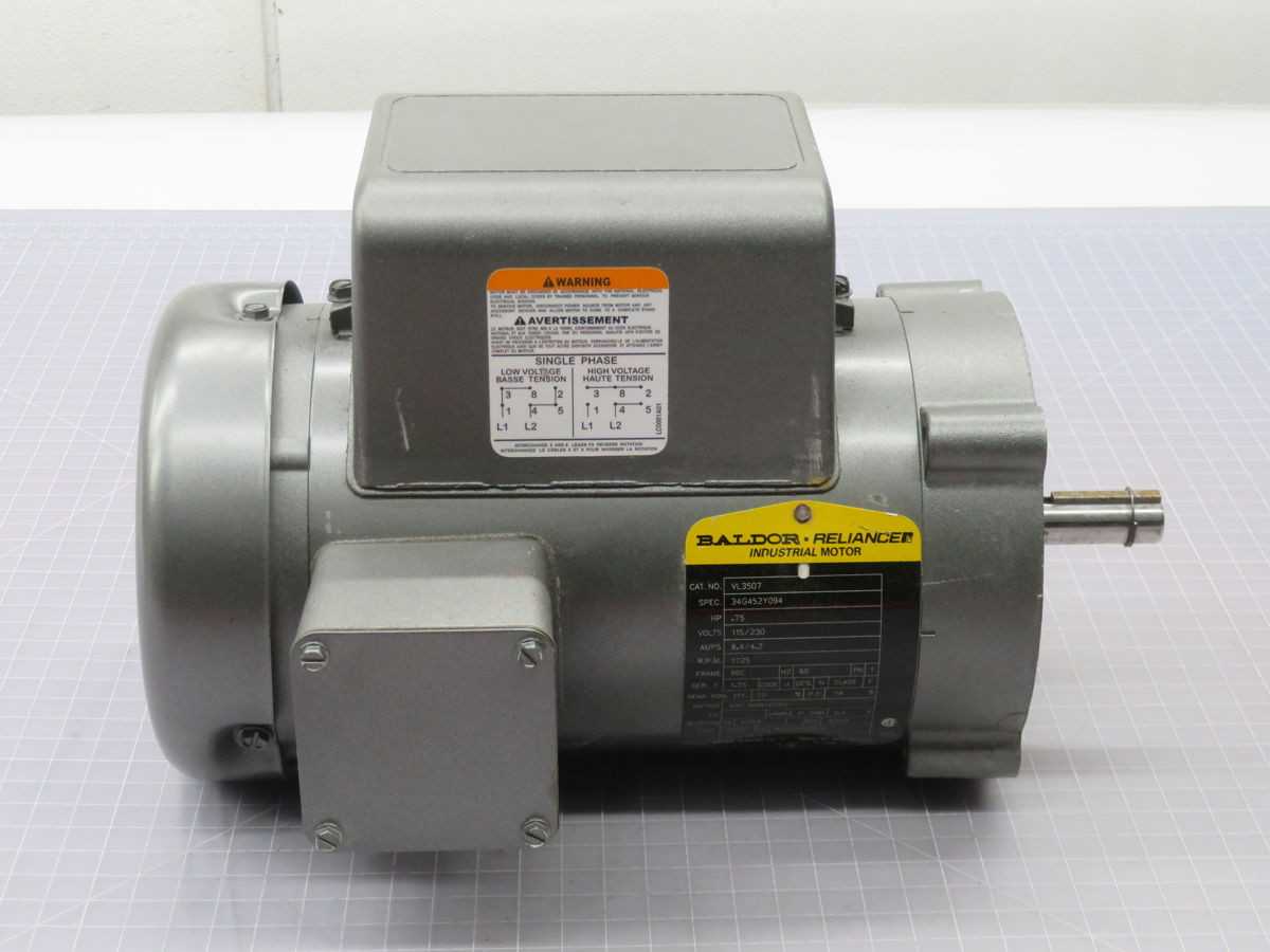 BALDOR VL3507 34G452Y094 INDUSTRIAL MOTOR T267146 - AC MOTOR