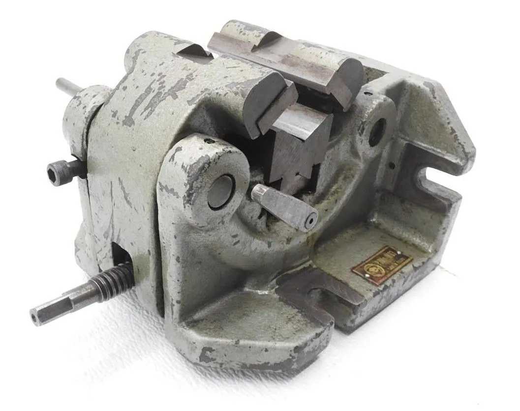 BISON ROUND STOCK VISE PJMN-M63, 4" HORIZONTAL/VERTICAL - MACHINING TOOLING & PARTS