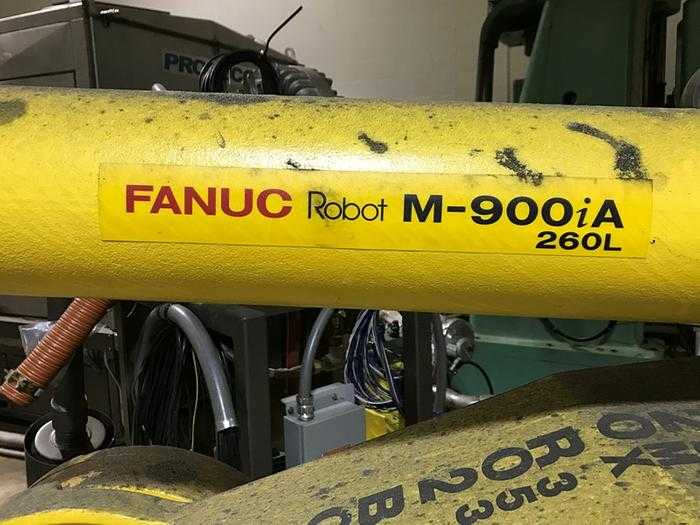 2007 FANUC M900IA/260L ARTICULATED ROBOT, 260KG PAYLOAD, 3100MM REACH, R30IA CONTROLLER - ARTICULATED ROBOTS