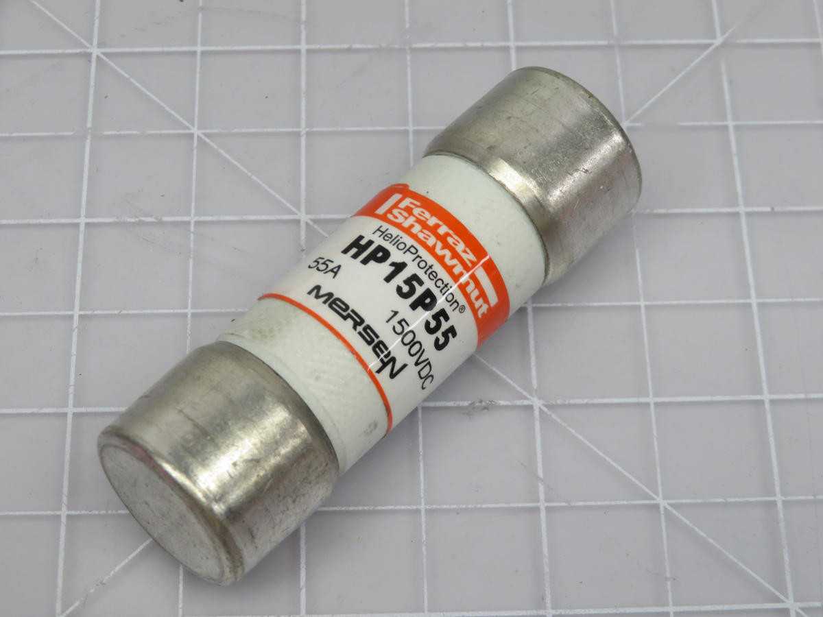 Lot of 25 Mersen HP15P55 Helio Protection Fuse - FUSES