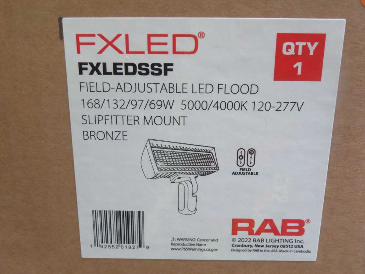 FXLED FXLEDSSF LED Flood Light T263686 - High Efficiency Lighting Solution - LIGHT FIXTURES