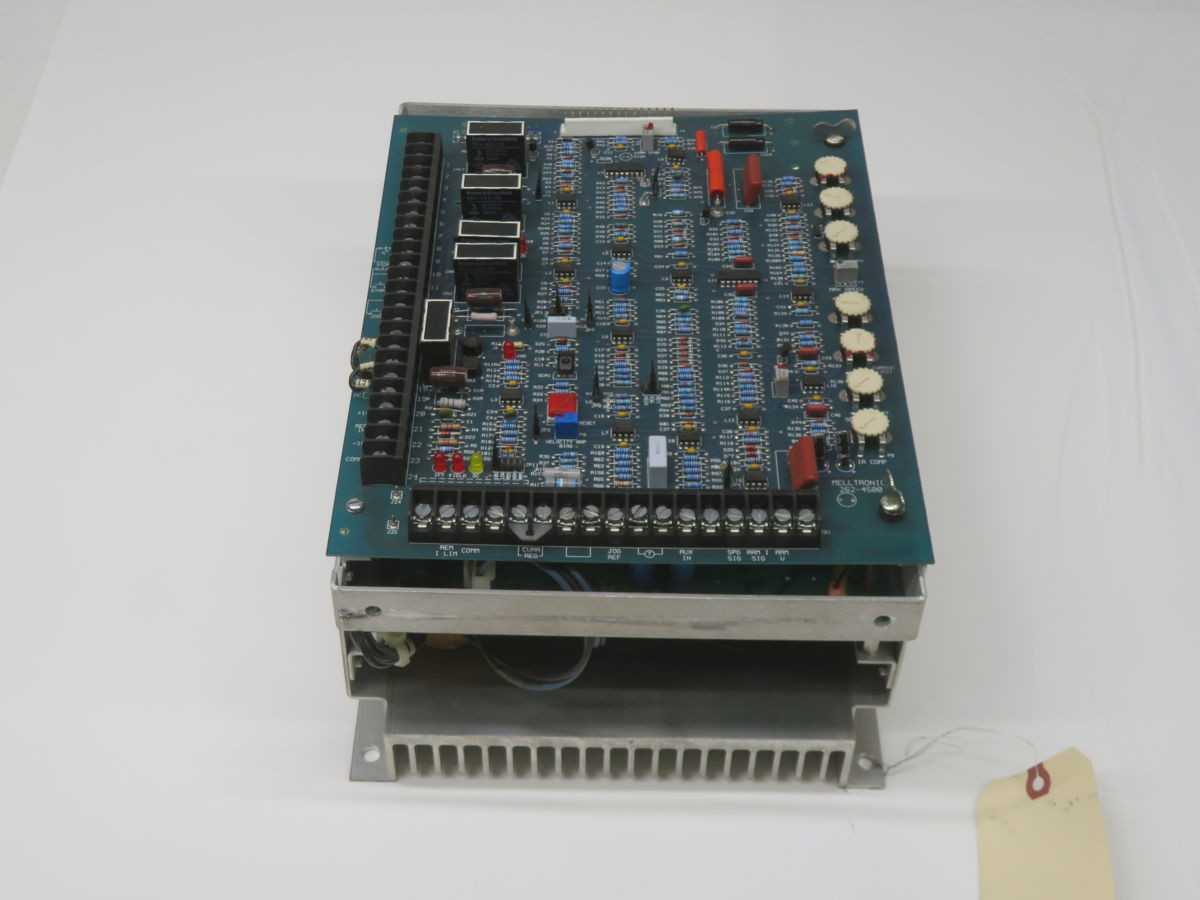 MELLTRONICS RG262-8001 INDUSTRIAL DC MOTOR DRIVE T269131 - MOTOR DRIVES