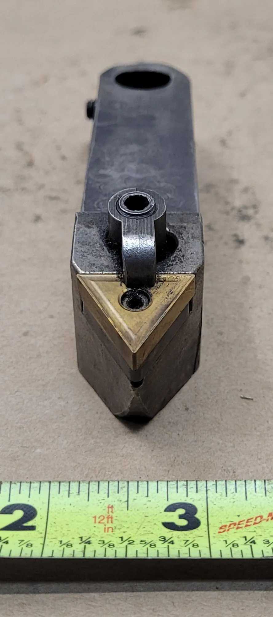 DORIAN TOOL MTENN16-4D TOOL HOLDER, 1" SHANK, NEUTRAL TURNING, FOR TNM-432 INSERT - MACHINE TOOLING
