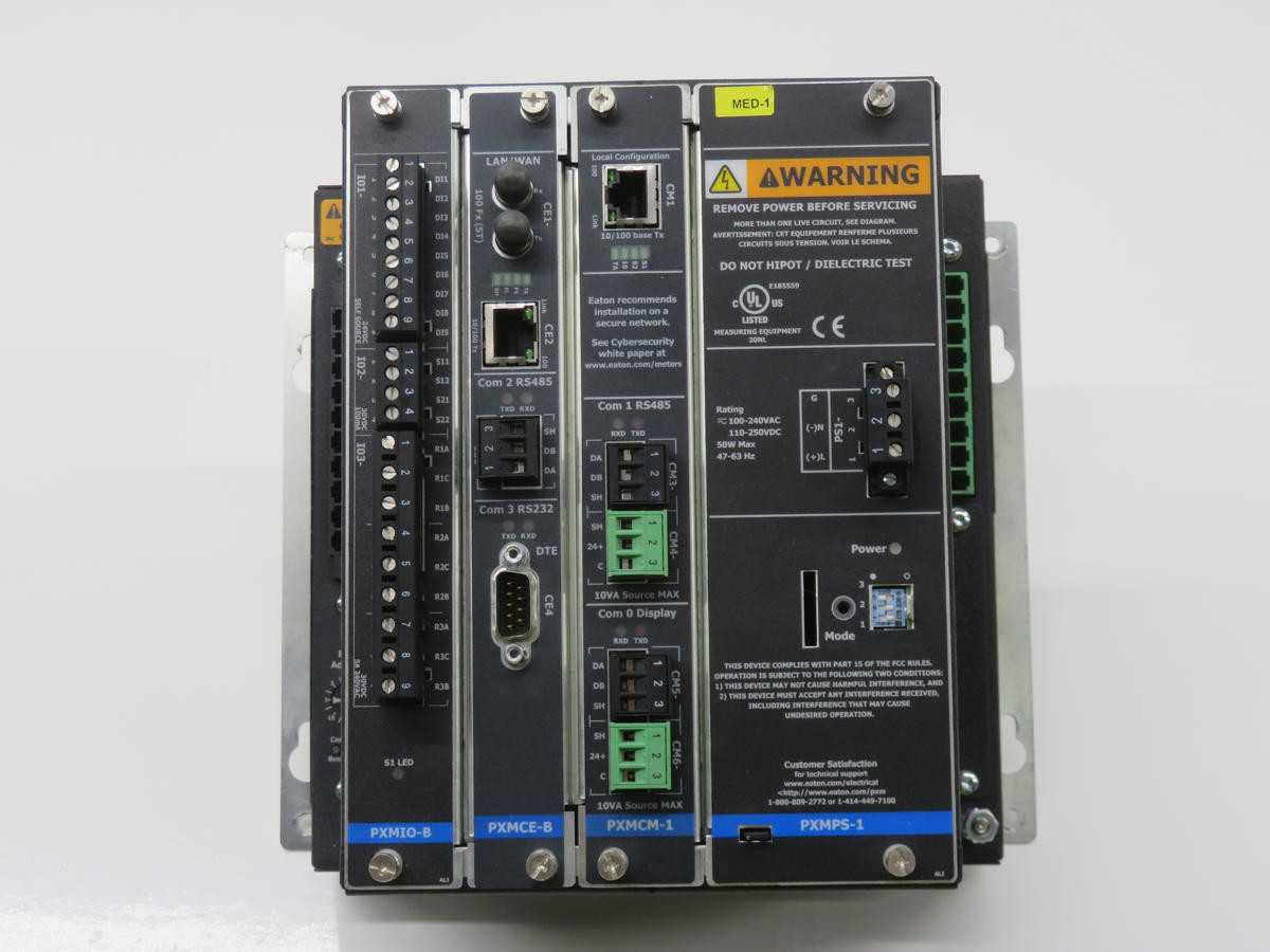 EATON PXM4000 PXM4051A1AB VOLTAGE MONITOR, 0-347V VOLTAGE, 0.2 CLASS ACCURACY, ETHERNET - MISCELLANEOUS