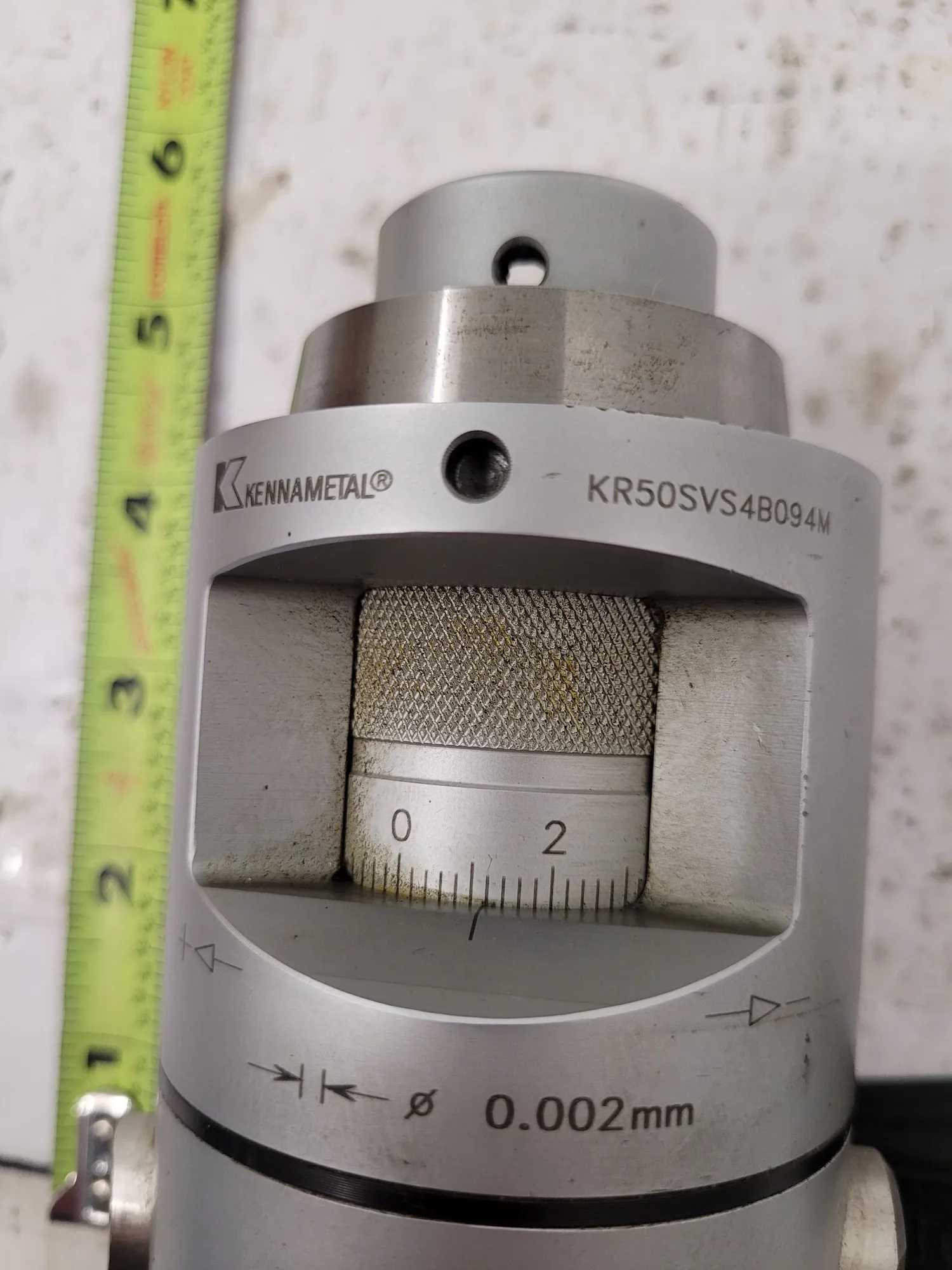 KENNAMETAL ROMICRON KR50SVS4B094M FINISH BORING HEAD 78-98MM MAX RPM: 4500 - MACHINING TOOLING & PARTS