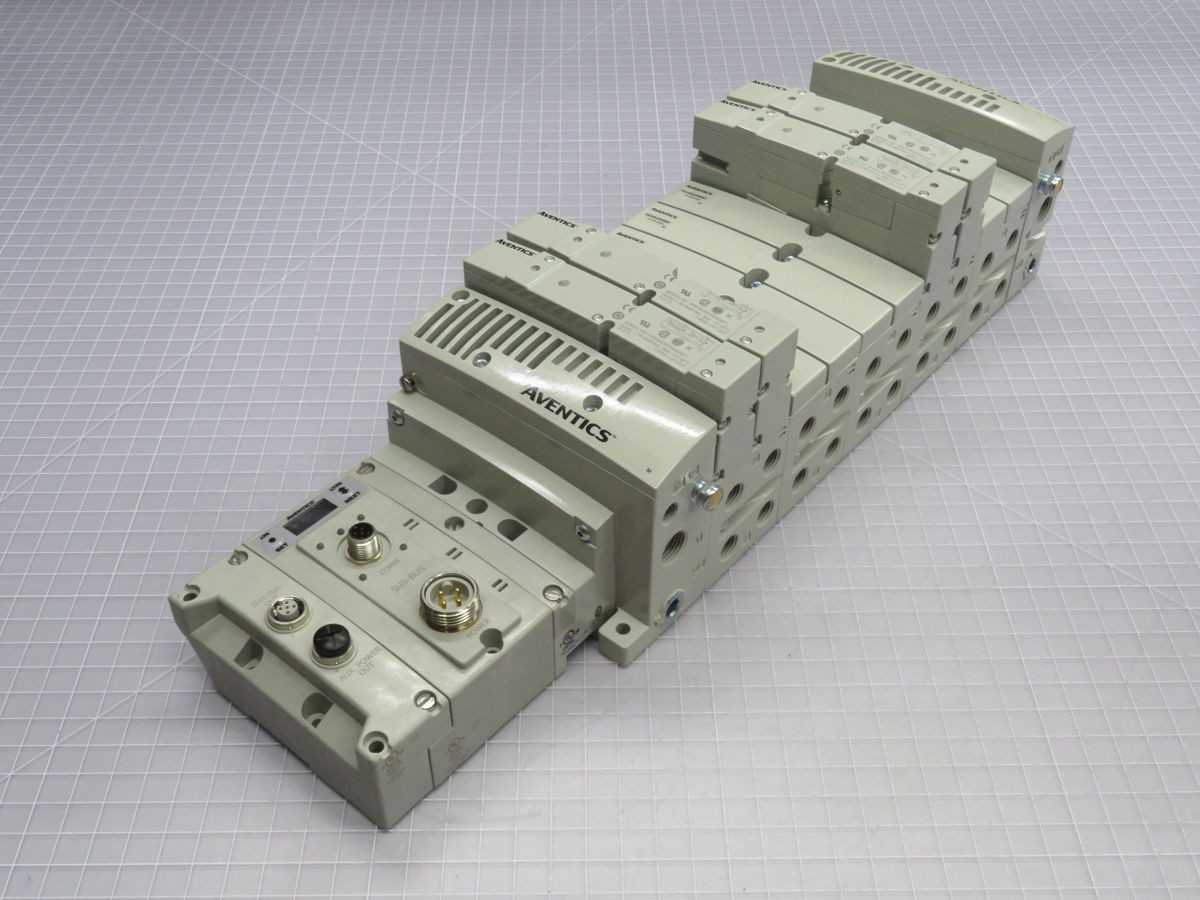 AVENTICS SOLENOID VALVE MANIFOLD T267979 - PNEUMATIC VALVE