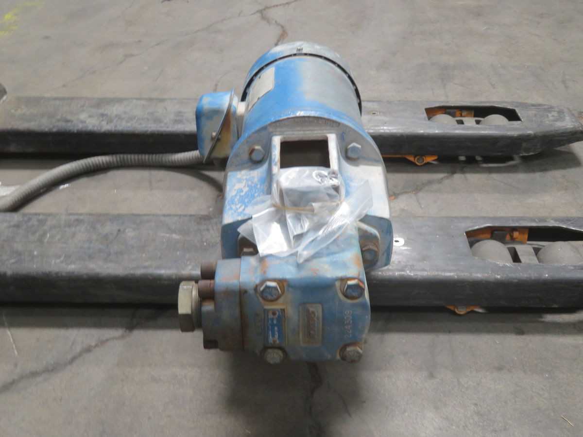 Vickers M184TC Pump With Electric Motor T268203 - HYDRAULIC PUMP