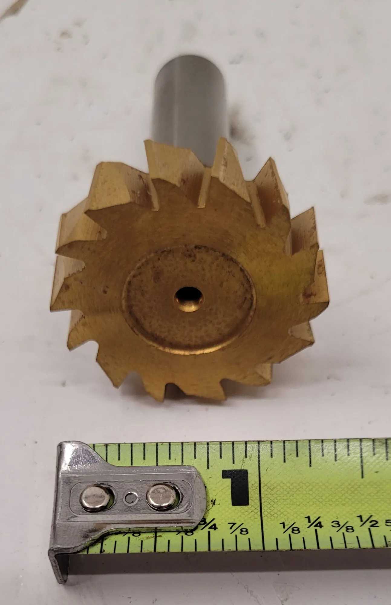 NIAGARA CUTTER STAG. KEYSEAT CUTTER 1-3/8" TIN 3/8" WIDTH .5” SHANK DIA. - MACHINING TOOLING & PARTS