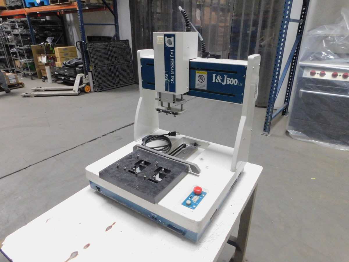 I&J FISNAR 500-LN 3 Axis Robot With 300X300X100 Travel And 5 Kg Payload - LINEAR ROBOTS
