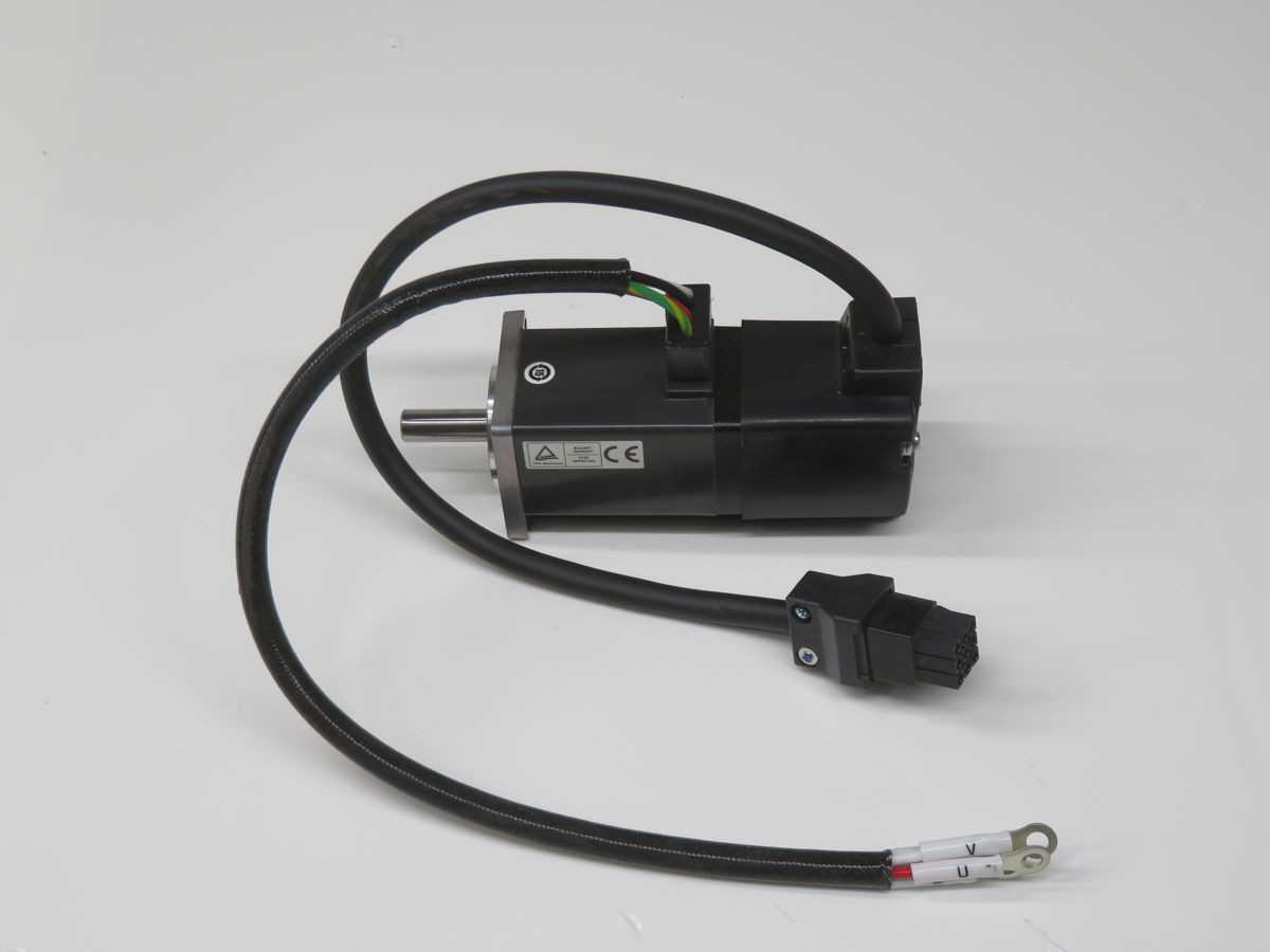 Mitsubishi HC-MFS13 Servo Motors, 100 W Power, 3000 RPM Max Speed, 0.96 NM Max Torque, 17-Bit Encoder - SERVO