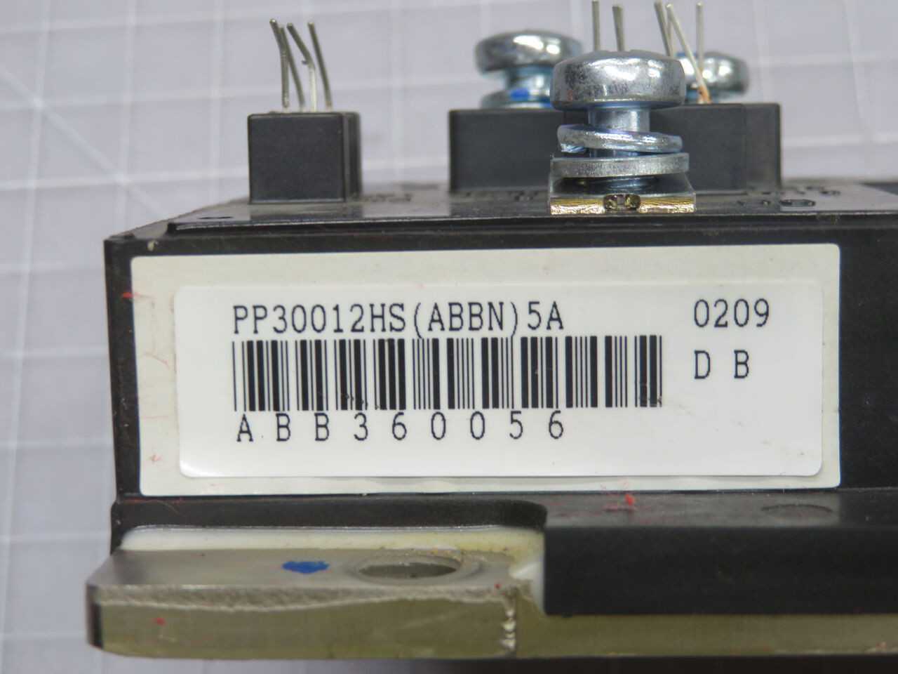 ABB PP30012HS, IGBT MODULE, 300 A COLLECTOR CURRENT, 1200 V COLLECTOR-EMITTER VOLTAGE - CONTACTORS