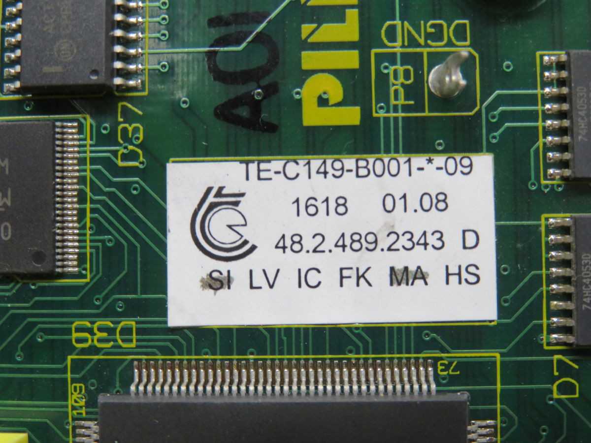 PILLER 48.2.489.2343 0041641190 PREMIUM POWER SYSTEMS CONTROL PANEL BOARD T268433 - PCB CIRCUIT BOARDS