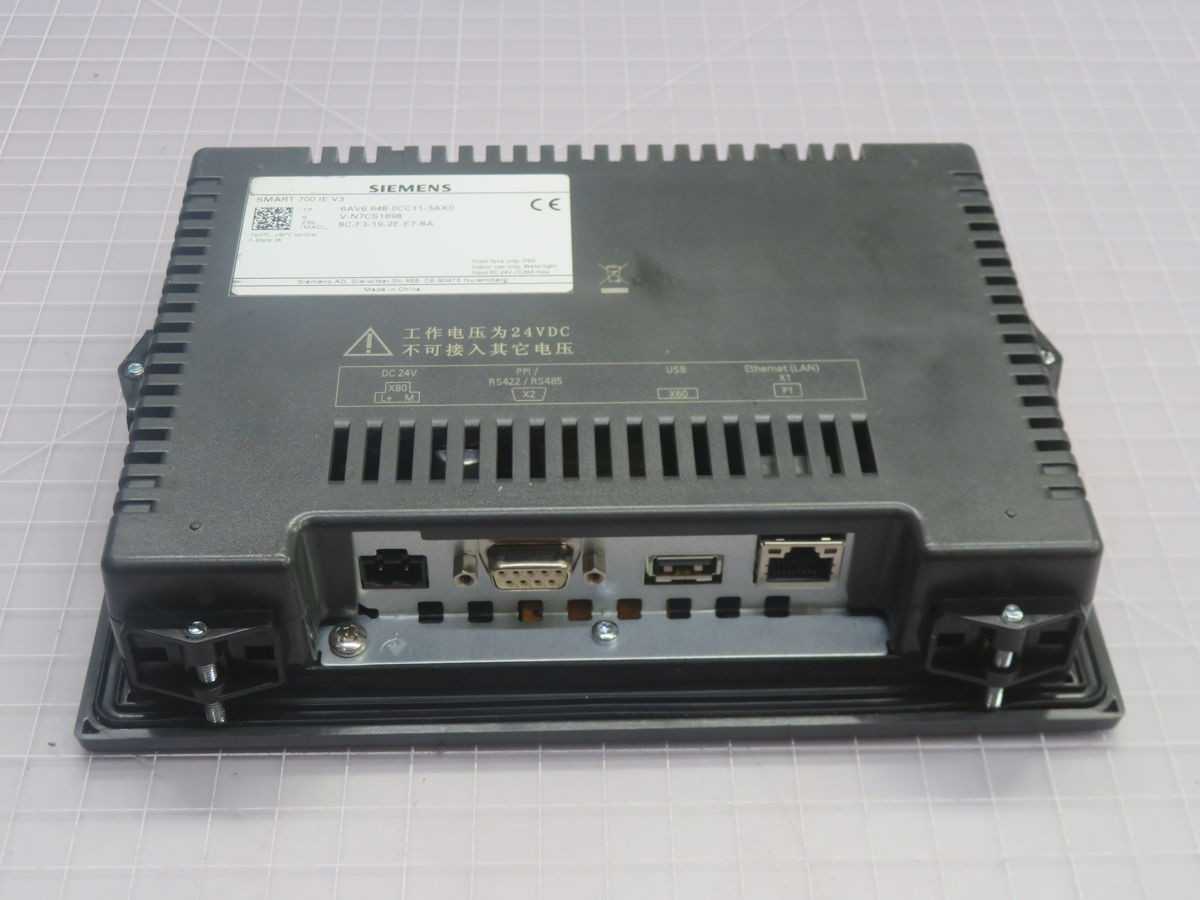 Siemens 6AV6 648-0CC11-3AX0 Operator Interface T265221 - HMIS & DISPLAYS