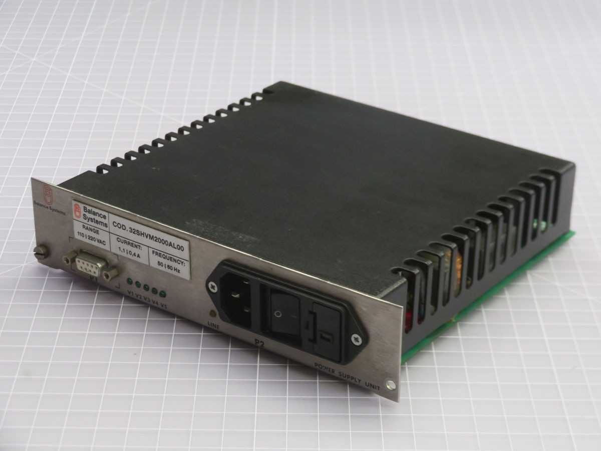 Balance Systems 32SHVM2000AL00 Amplifier Unit T264020 - AUTOMATION & CONTROLS