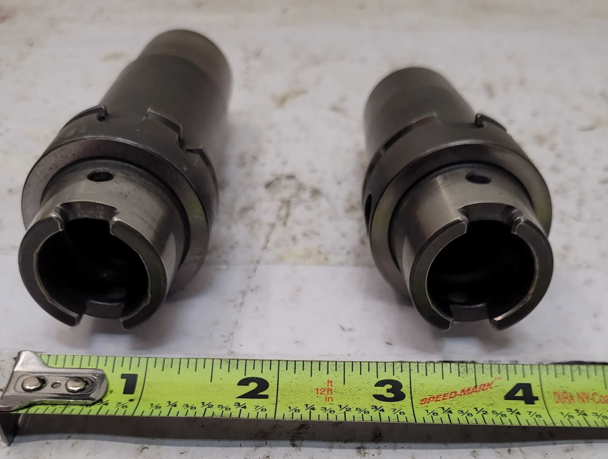 PARLEC HSK40 SHRINK FIT TOOL HOLDER, 0.5IN/0.75IN CLAMPING DIAMETER, SET OF 2 - MACHINING ACCESSORIES & TOOLING