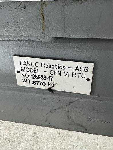 2015 FANUC RTU-70FT ROBOT TRANSFER UNIT, 65FT TRAVEL, 5,770KG, R-2000/M-900 COMPATIBLE - ARTICULATED ROBOTS