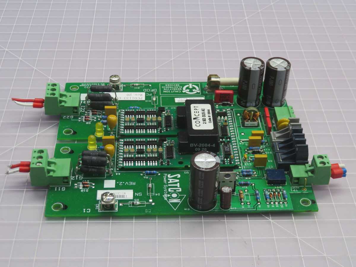 Satcon BD24283A0 E170968 Circuit Board T264218 - PCB CIRCUIT BOARDS