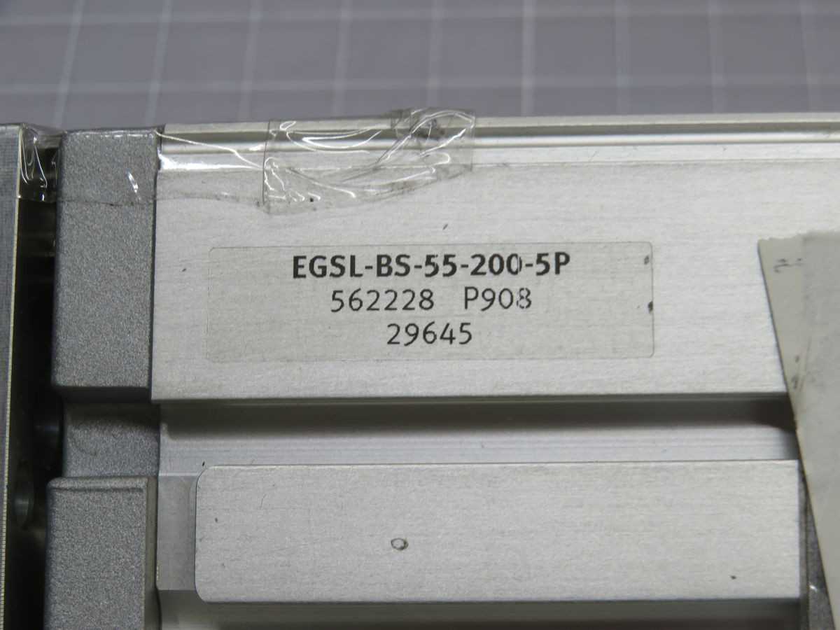 FESTO EGSL-BS-22-200-5P, Electric Mini Slide, 200 mm Stroke, 450 N Force, ±0.01 mm Repeatability - PNEUMATIC PARTS