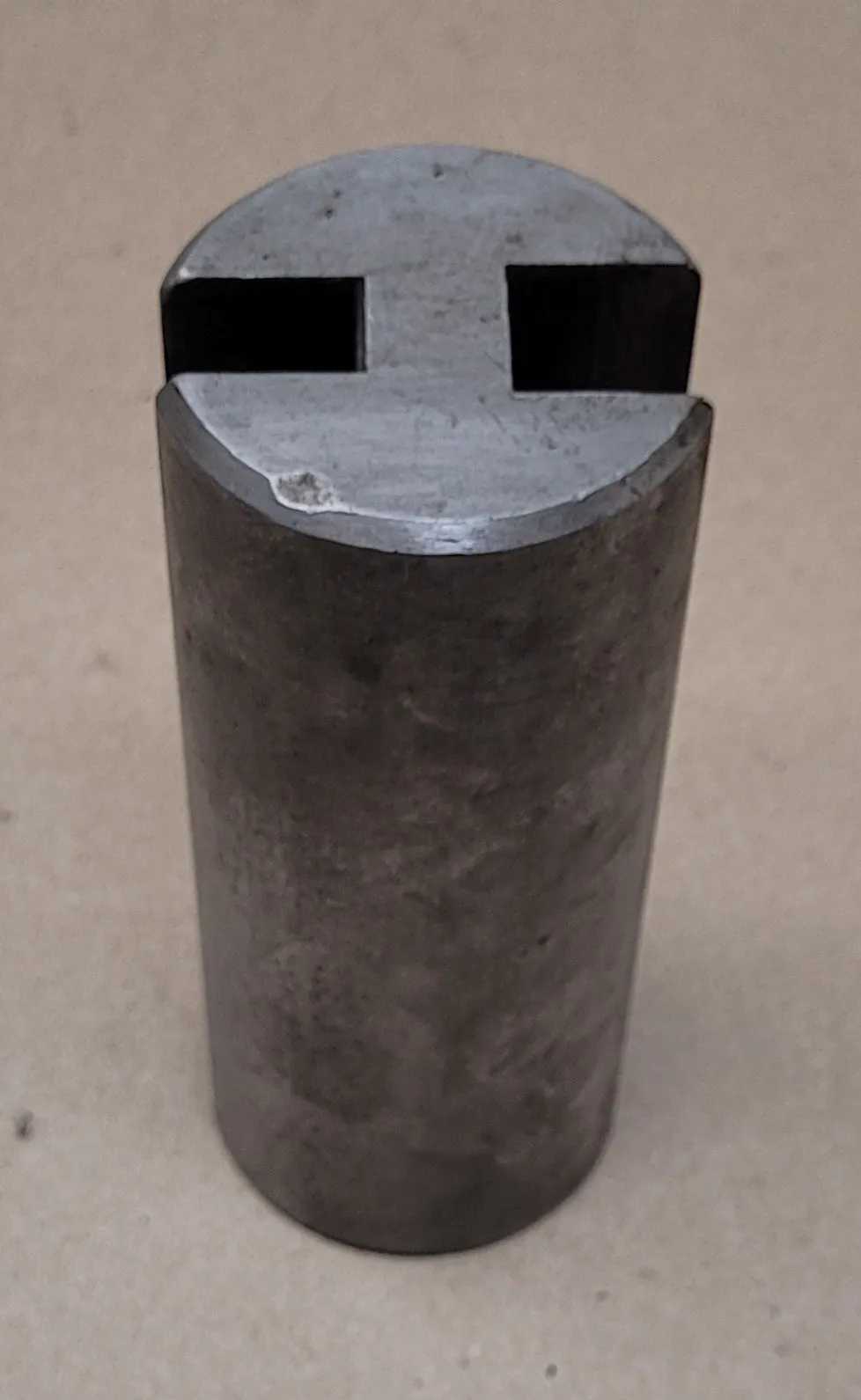 DOUBLE SIDED KEYSEATER BROACH BUSHING, 15MM/20MM, OAL 6", OD 2-1/4" - MACHINING TOOLING & PARTS