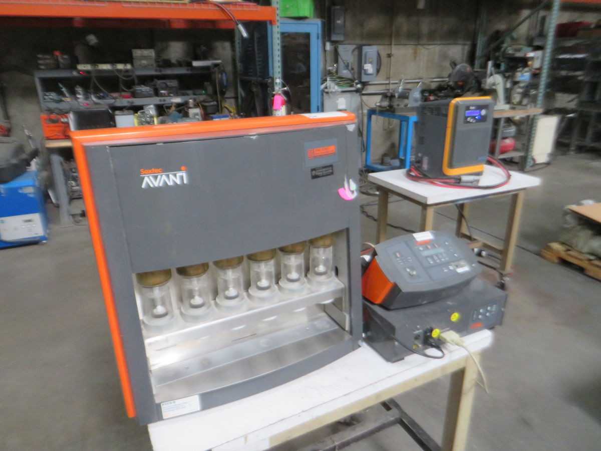 SOXTEC AVANTI 10007600 10007601 10007602 AUTO EXTRACTION UNIT WITH DRIVE UNIT AND AUTO CONTROL UNIT - LAB & SCIENTIFIC