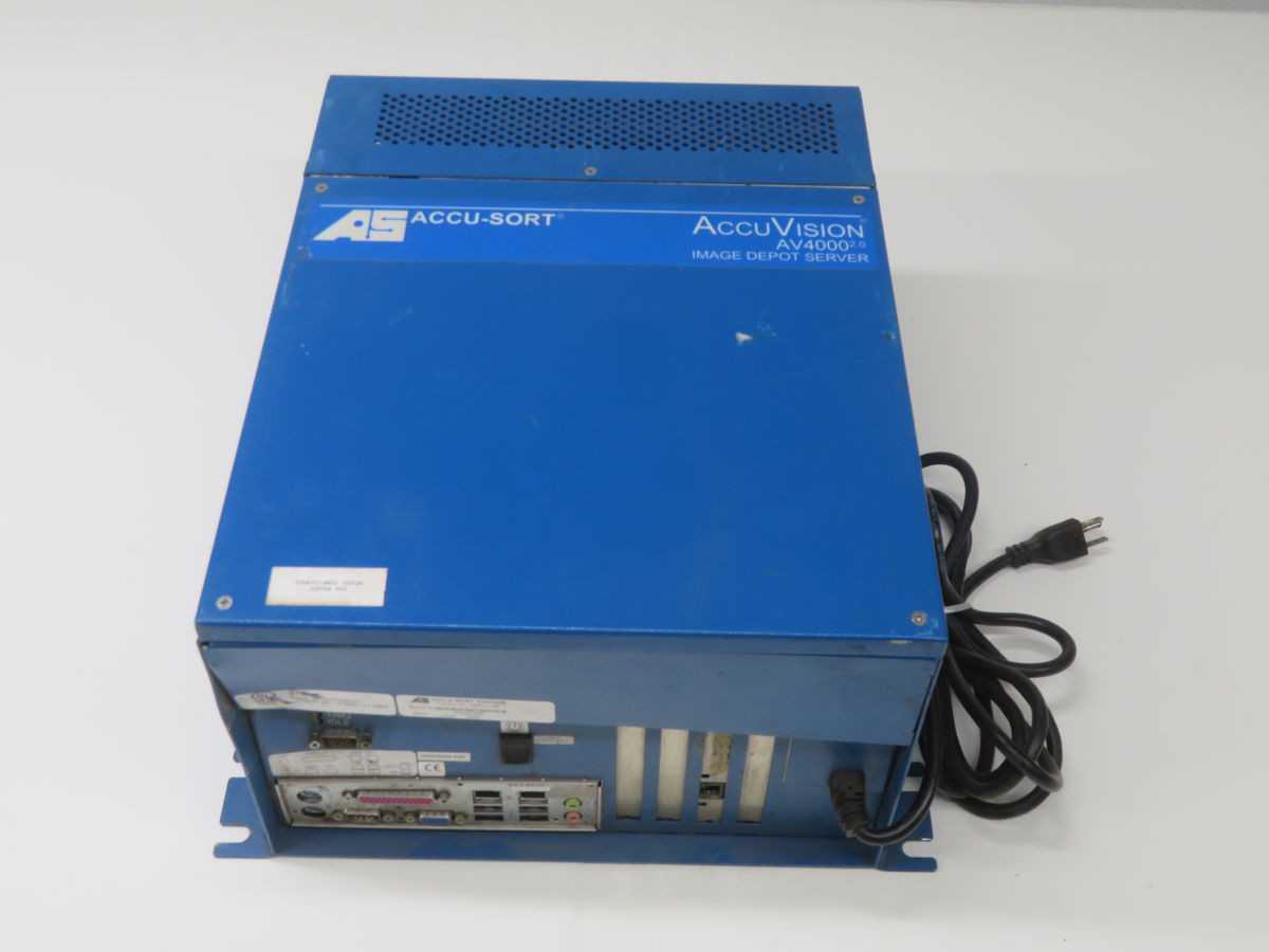 ACCU-SORT 06-AV4000-001 IMAGE DEPOT SERVER DECODER T269570 - SCANNERS