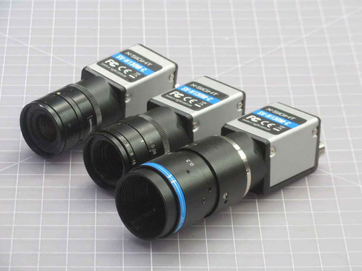 LOT OF 3 X-SIGHT SV-H130M-C INDUSTRIAL MACHINE VISION CAMERA T265951 - SENSORS