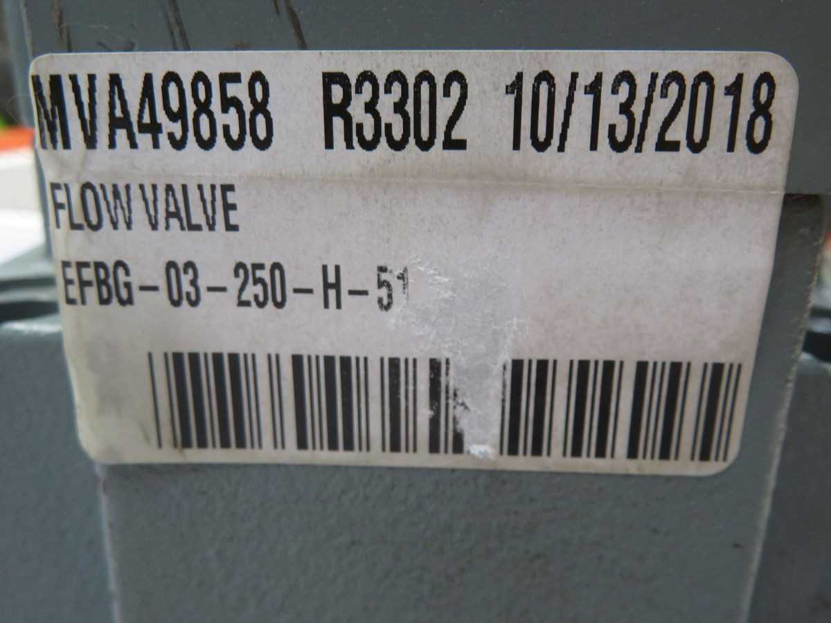 YUKEN EFBG-03-250-H-51 FLOW CONTROL VALVE T262992 - HYDRAULIC FLOW CONTROL VALVE