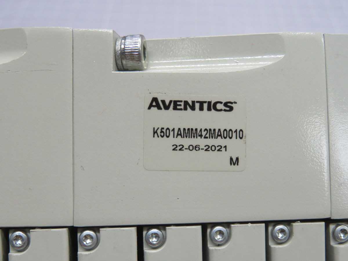 AVENTICS K501AK429465031 R501A2BD0MA00F1 HIGH-FLOW -PNEUMATIC VALVE MANIFOLD SYSTEM T267974 - PNEUMATIC VALVE