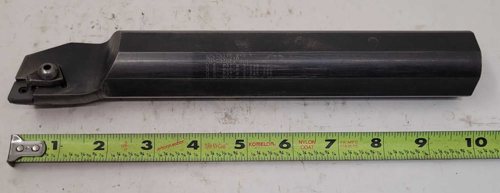 VALENITE BHP-NV-410 INDEXABLE INSERT BORING BAR 1.5" SHANK - MACHINING TOOLING & PARTS