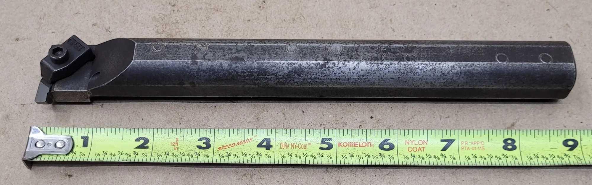 TOOL-FLO A16-FLER3 BORING BAR, 1.000" SHANK, RIGHT HAND, THREADING AND GROOVING TOOL - MACHINING TOOLING & PARTS