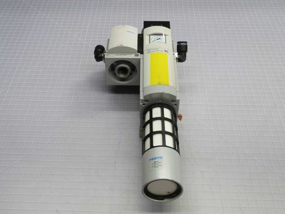 FESTO 548715 MS6-SV-1/2-E-10V24-AG SOFT-START EXHAUST VALVE T268109 - EXHAUST VALVE