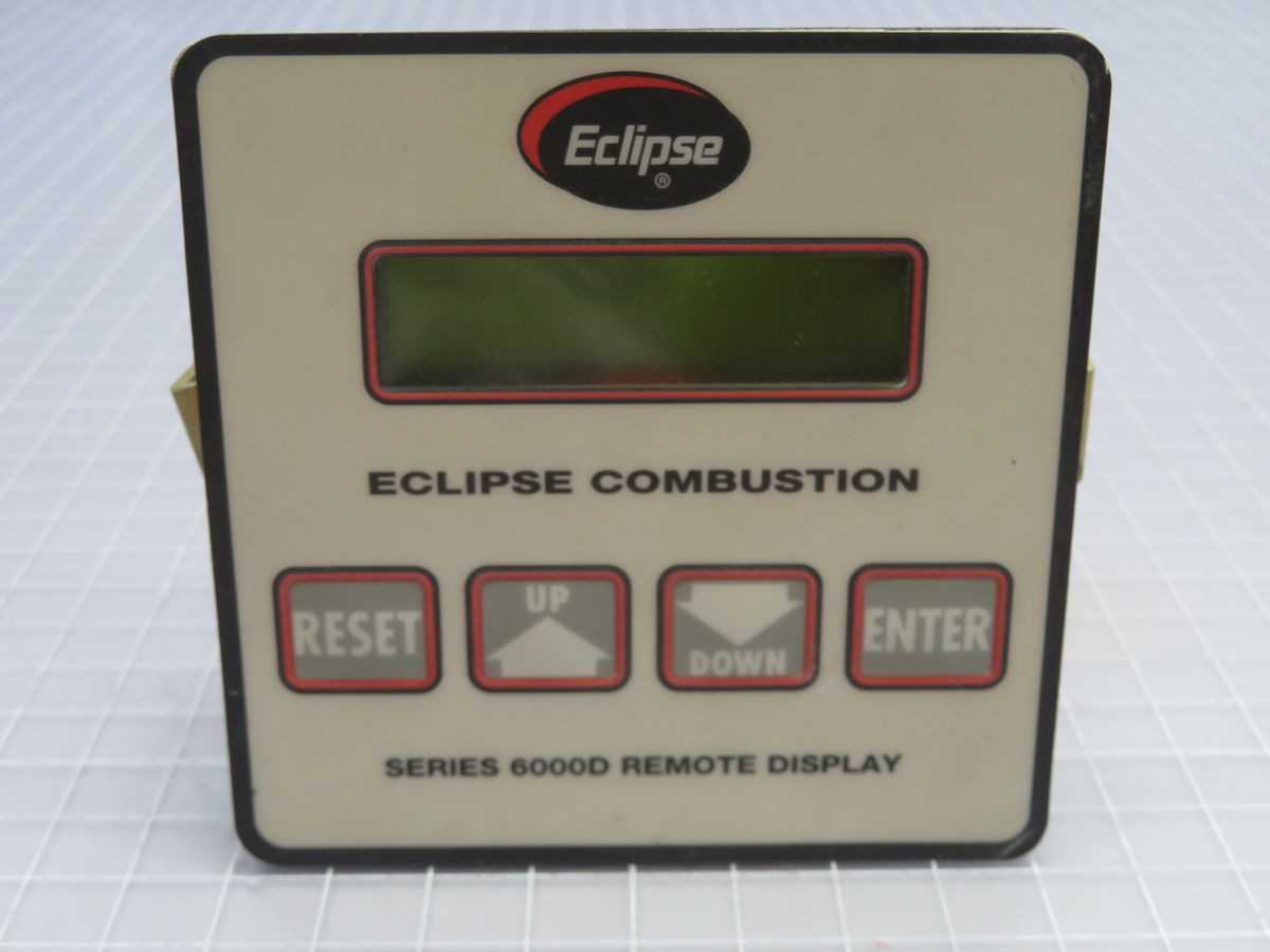 ECLIPSE 6000D MULTI-FLAME AND BI-FLAME 6500 SERIES ALPHANUMERIC LCD DISPLAY T268866 - HMIS & DISPLAYS