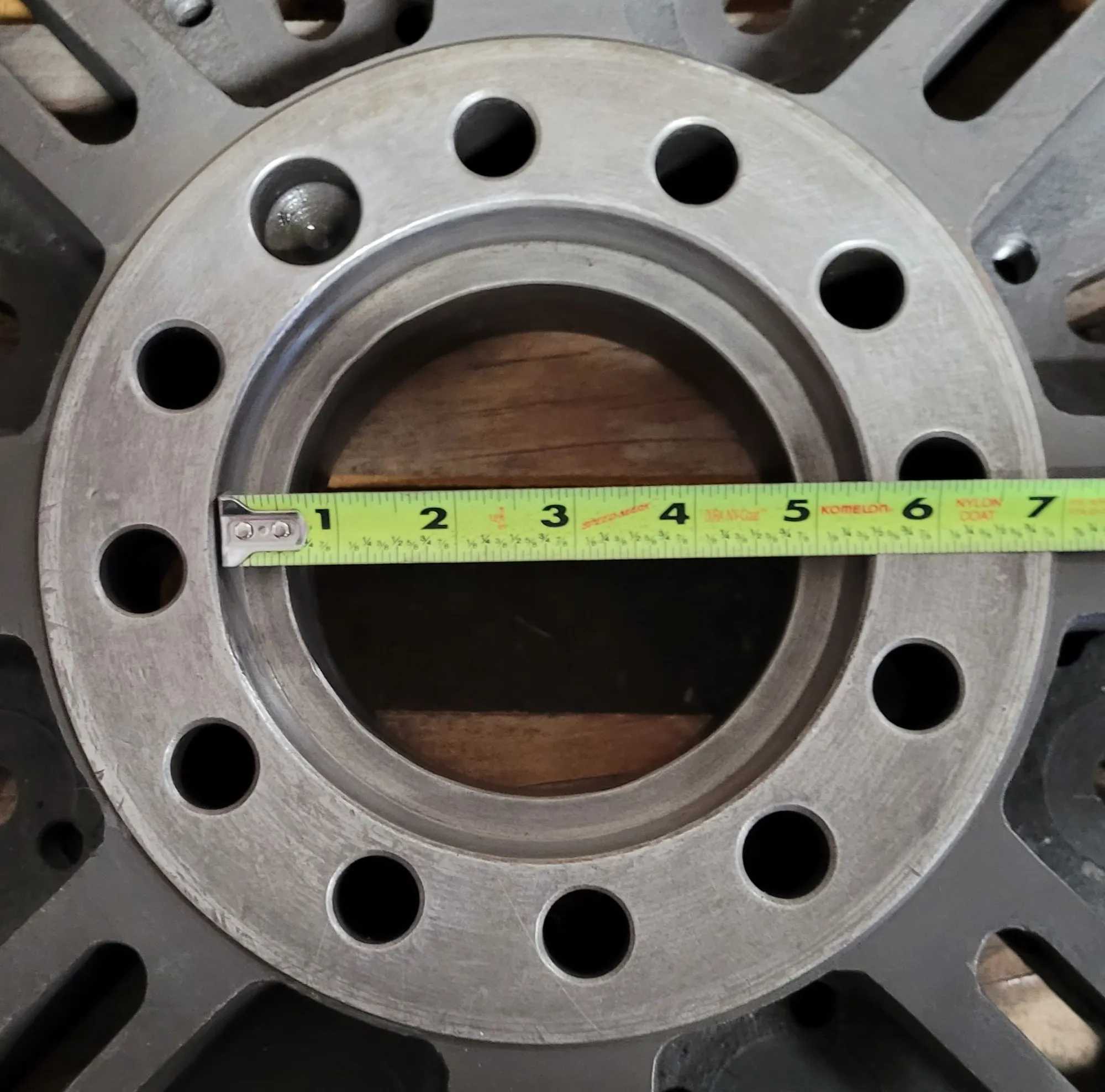 FACE PLATE FOR LATHE, 19-5/8" DIAMETER, A2-8 MOUNT - MACHINING TOOLING & PARTS