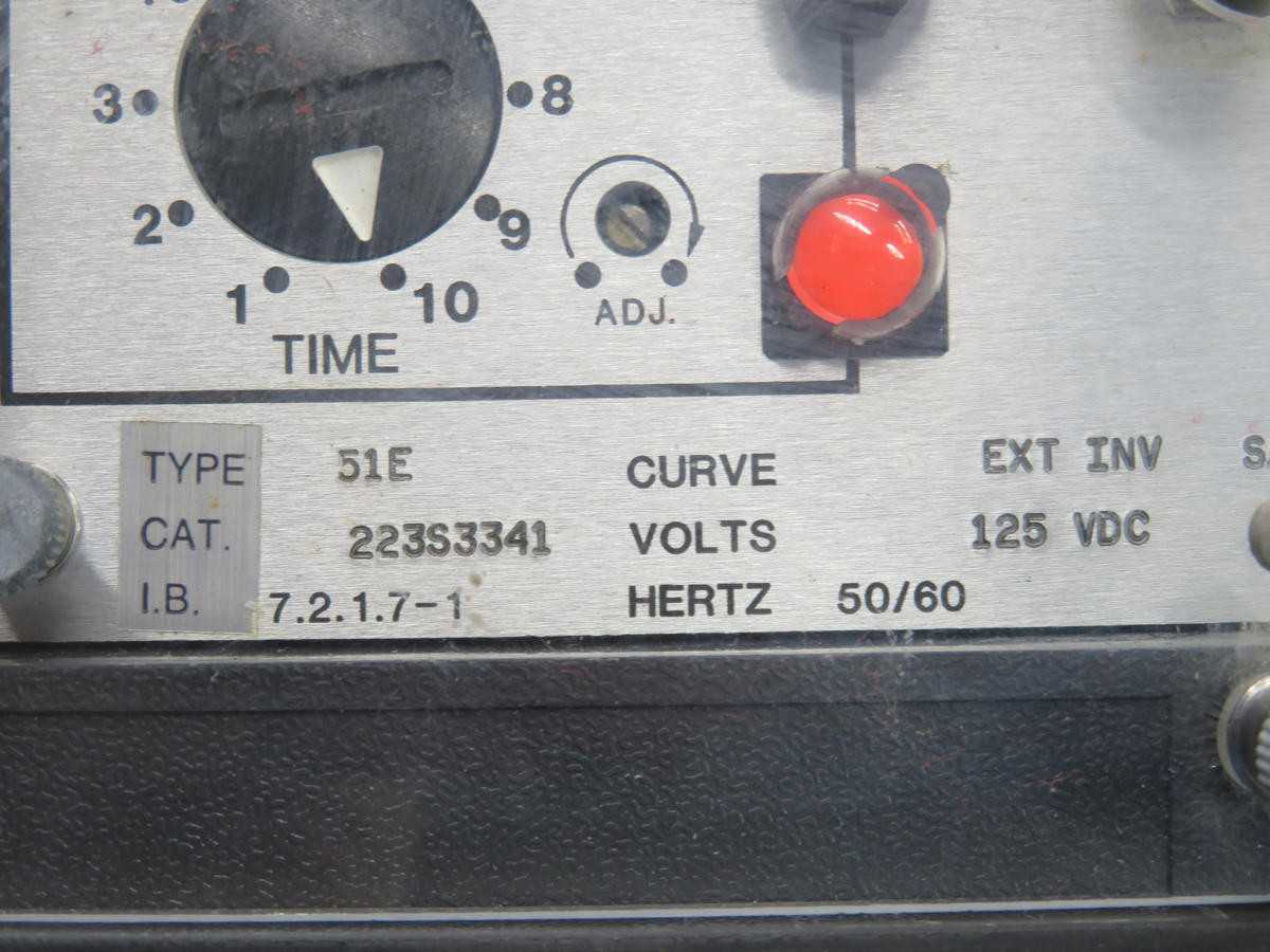 ABB 223S3341 OVER CURRENT RELAY T226558 - PROTECTION RELAY