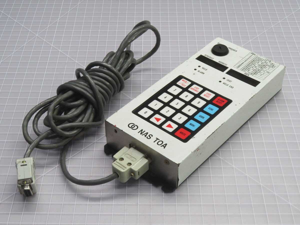 NAS TOA TP-50E PROGRAMMER T264667 - OPERATOR INTERFACE PANELS