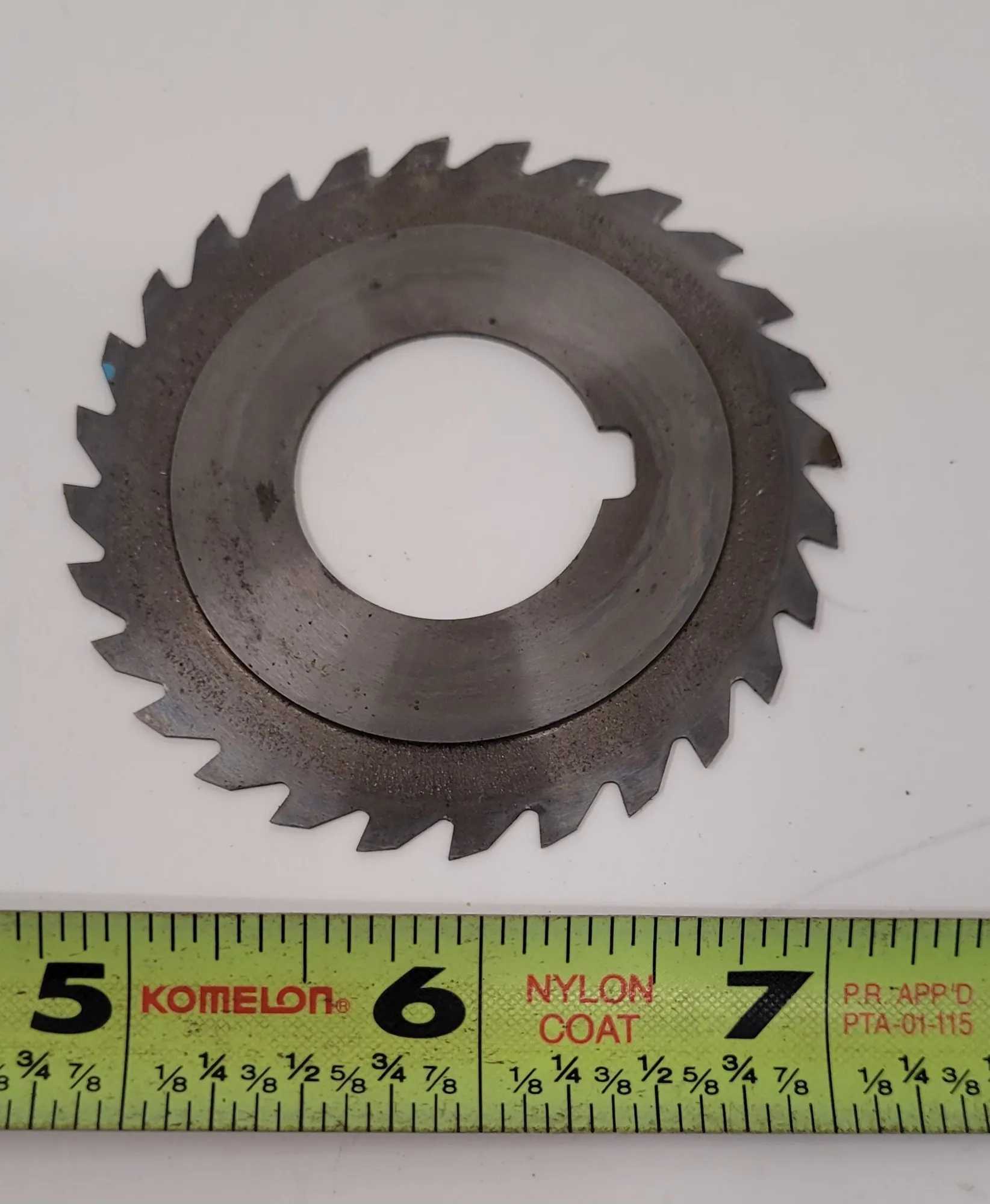ASSORTED SIDE MILLING CUTTERS (24 PCS) - 18X 3"X.148, 6X 2.5"X.04" - MACHINING TOOLING & PARTS