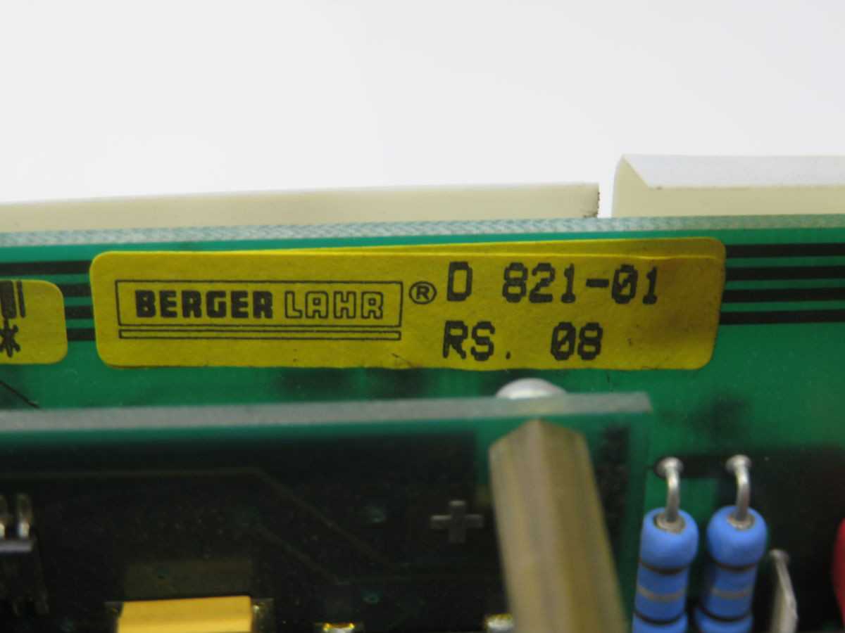 BERGER LAHR D 821-01 STEPPER DRIVE T269165 - ELECTRIC MOTORS